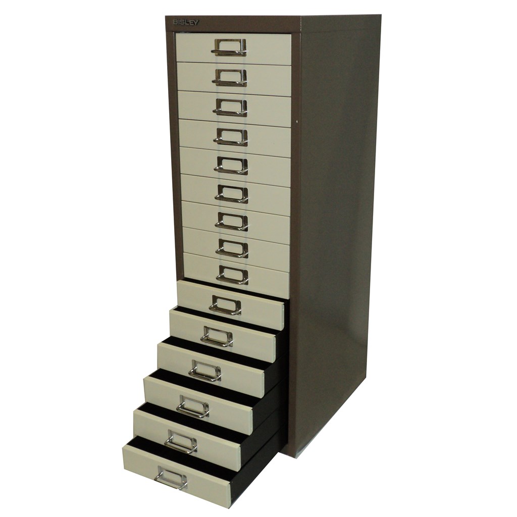 Bisley 10 / 15 Drawer Multidrawer A4 Filing / Storage Unit